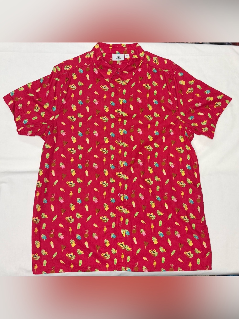 Disney Snacks Men’s Button Down Shirt